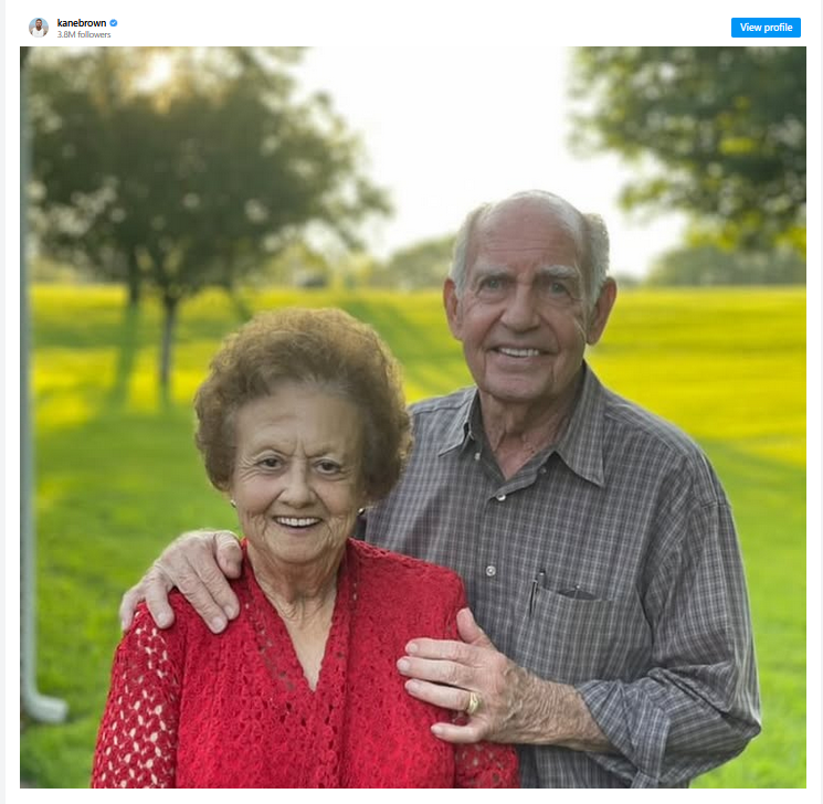 Kane Brown's grandparents